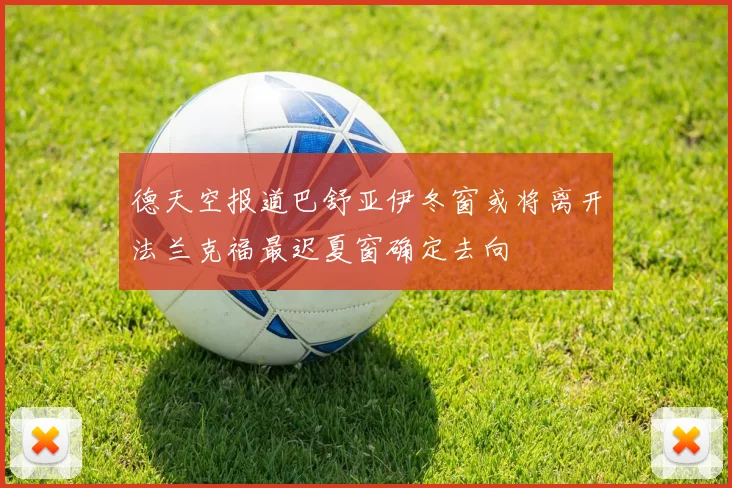 德天空报道巴舒亚伊冬窗或将离开法兰克福最迟夏窗确定去向